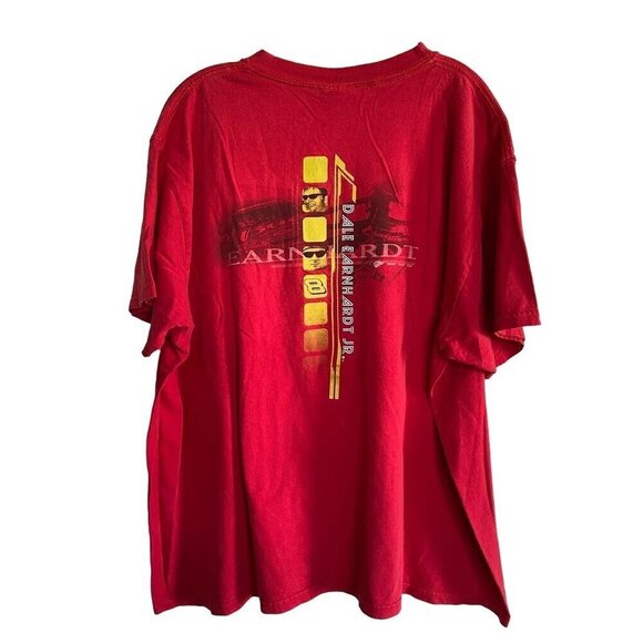 Vintage Dale Earnhardt Jr #8 Winner's Circle Nascar Racing Red T-Shirt Mens 2XL - Picture 2 of 6